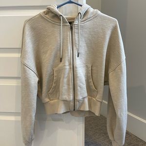 Sweaty Betty X Halle Berry Essentials sweat set in pebble beige